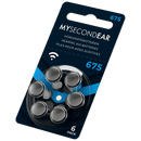 MySecondEar Hörgerätebatterien MySecondEar Hörgerätebatterien 675