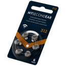 MySecondEar Hörgerätebatterien MySecondEar Hörgerätebatterien 312