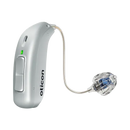 Oticon Hörgerät 4 / Batterie / Silberweiß Oticon Verit