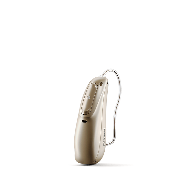 Phonak Hörgerät 90 / Batterie / Sand Beige Sonderangebot: Phonak Audeo Lumity