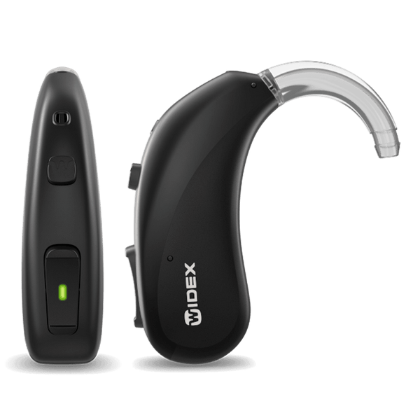 Widex Hörgerät 440 / Batterie / Schwarz Sonderangebot: Widex Moment RIC